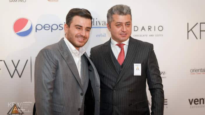 KFW Founder Darbaz Younis (left)