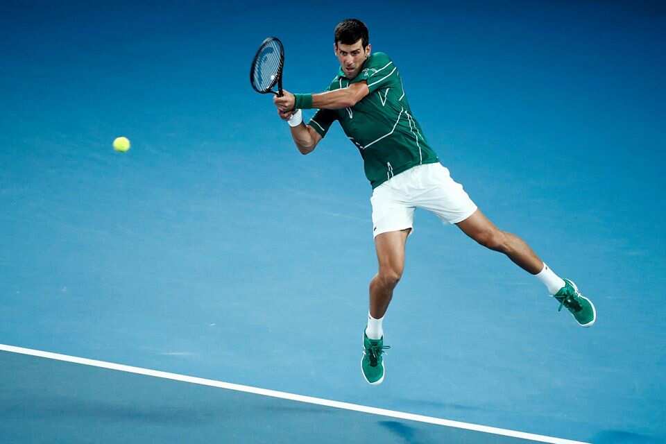Novak Djokovic is up against Dominic Thiem in the AO finals