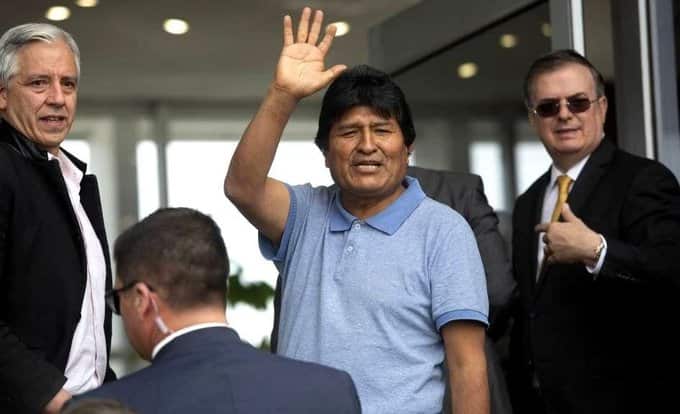Evo Morales en Argentina