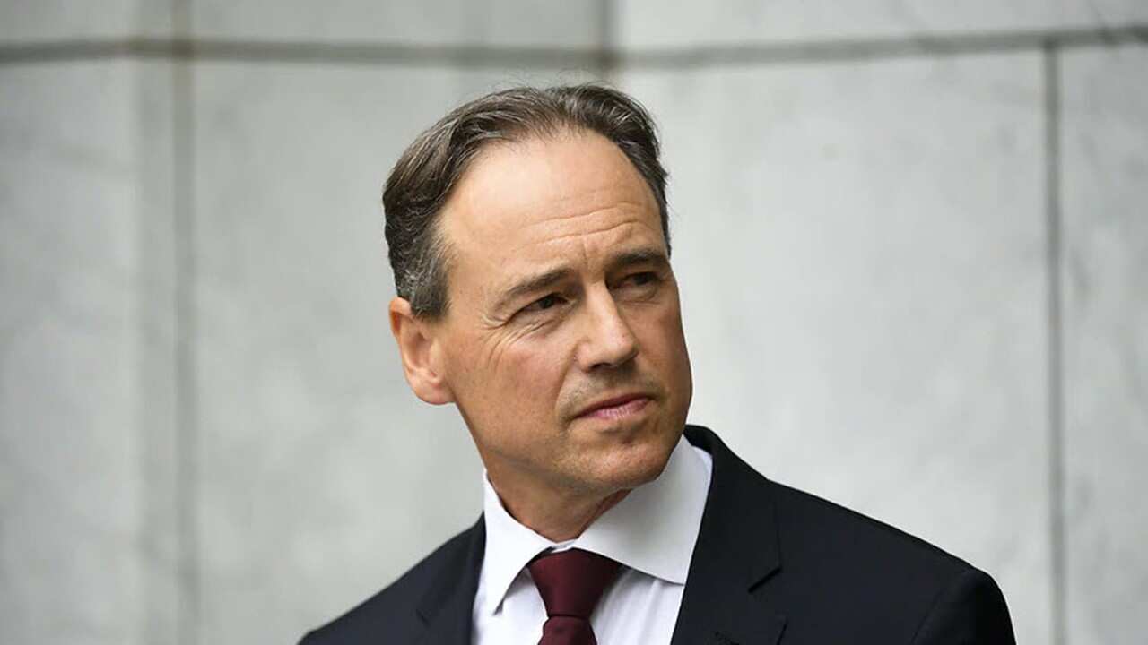 Federal Health Minister Greg Hunt.