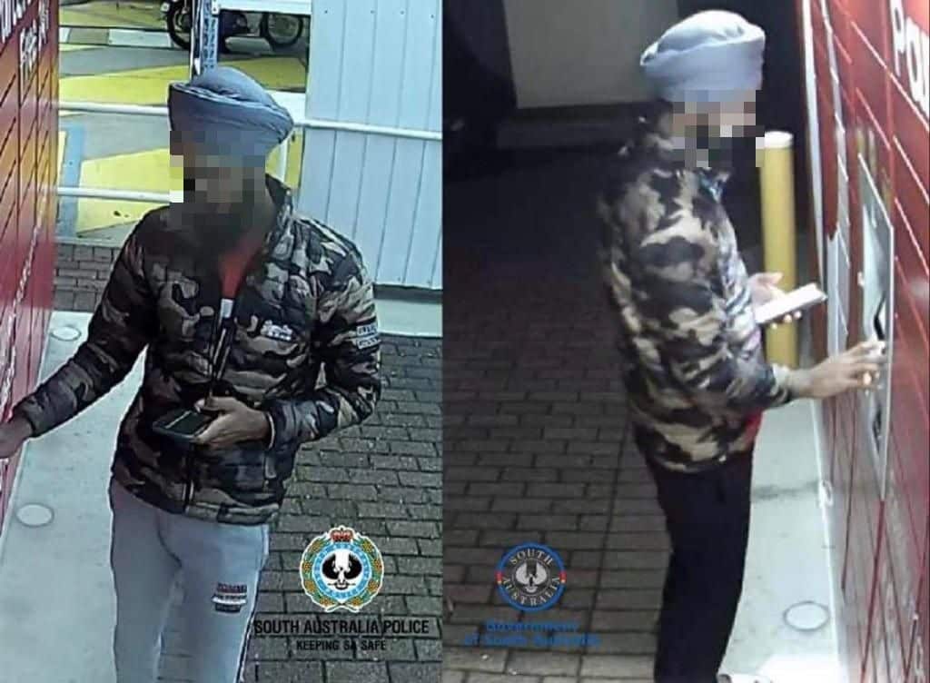 SA ciculated these images of Mr Singh which have been blurred by SBS Punjabi to protect his privacy.