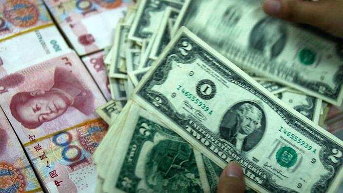 US and China dollar notes