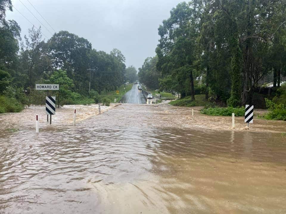 high risk of flash flooding in queensland