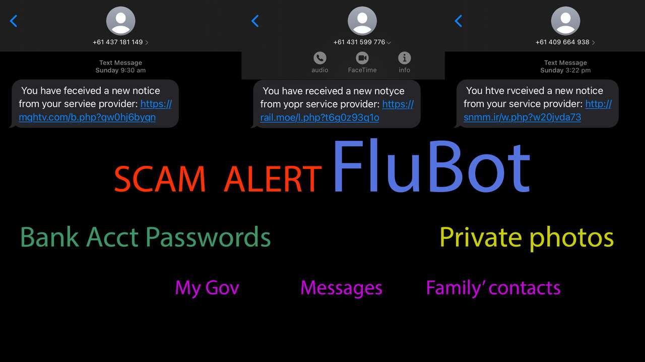 FluBot Scam