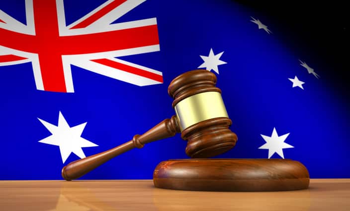 Australian Law And Justice Concept
