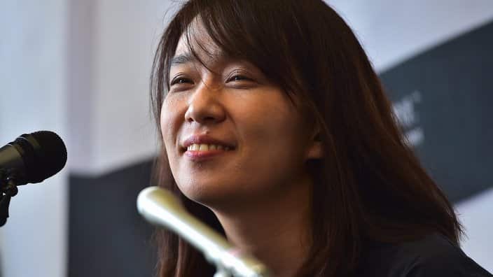 South Korean author Han Kang