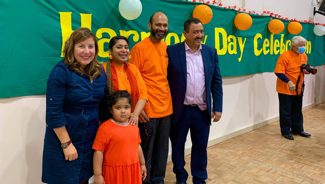 হারমনি ডে অ্যাম্বাসাডর আবুল কালাম আজাদ খোকন বলেন, পরিবার থেকে শুরু হোক হারমনি।