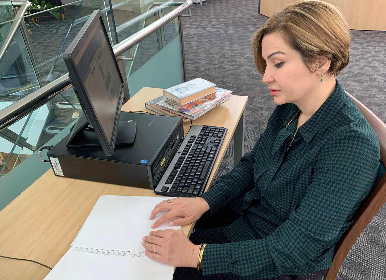 خانم دکتر ژیلا حسنلو بنیانگذار و مدیر سازمان فراسوی معلولیت