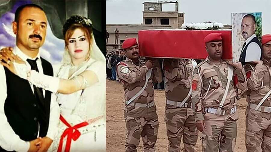 Hayfa Adi's husband funeral