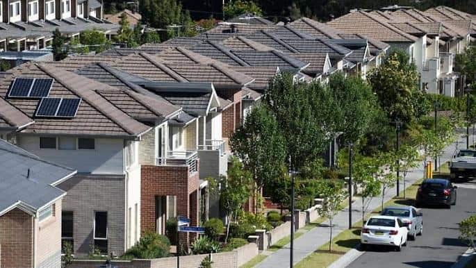 Houses in Australia - AAP