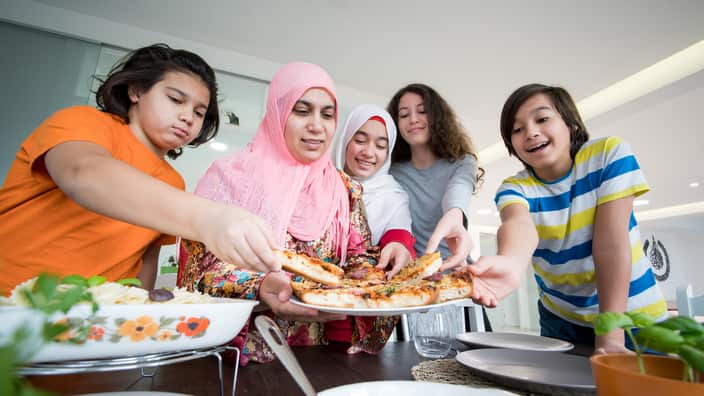 Serving Iftar for Ramadan at home real essence of ramadan
