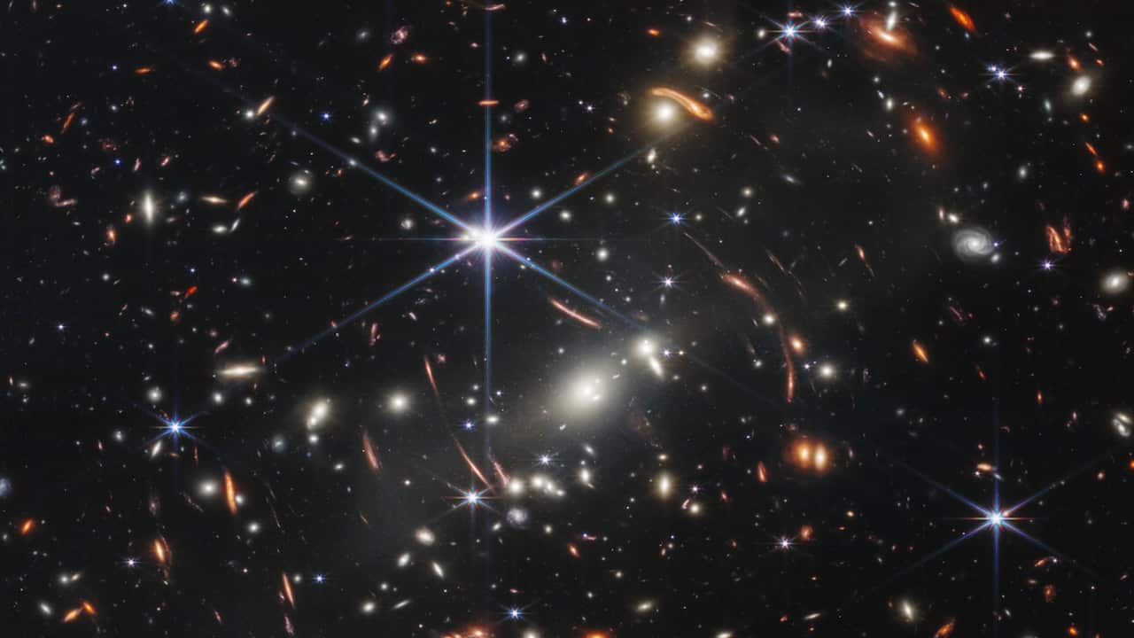 Stars, suns and galaxies captured by the James Webb telescope.