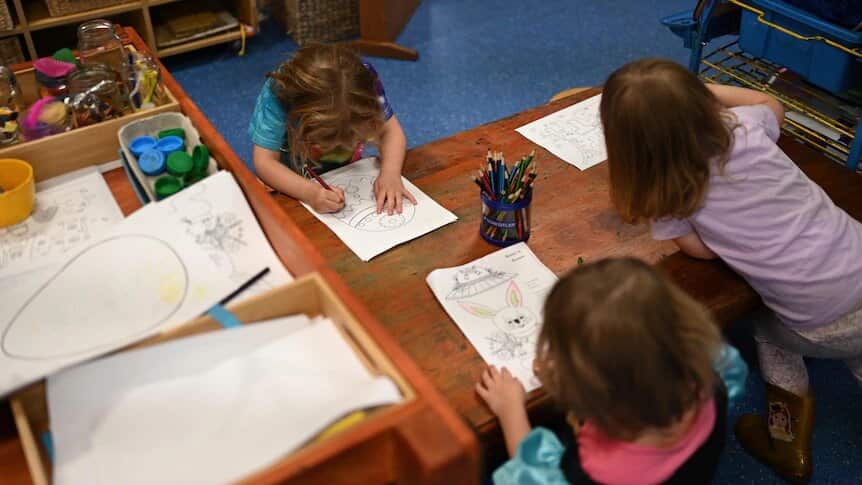 Accessing reasonably priced child care is an important election issue for young families.