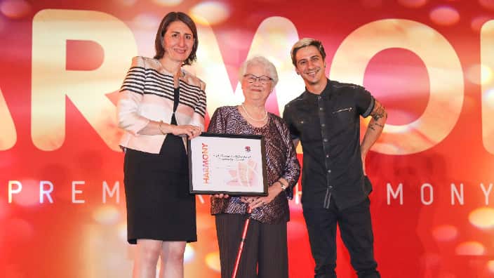 Kay Tang multicultural community medal