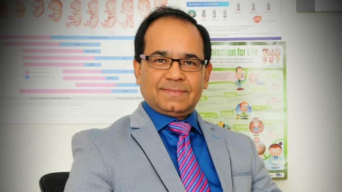 Dr Raj Khillan, Melbourne based paediatrician