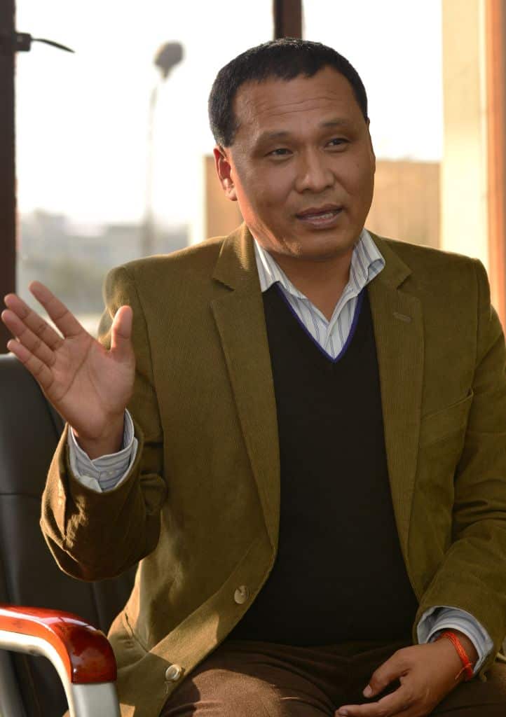 Kulman Ghising in Nepal.
