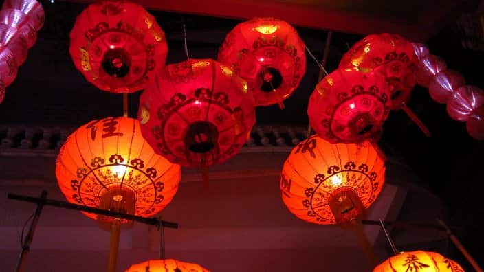 Lồng đèn Trung Hoa