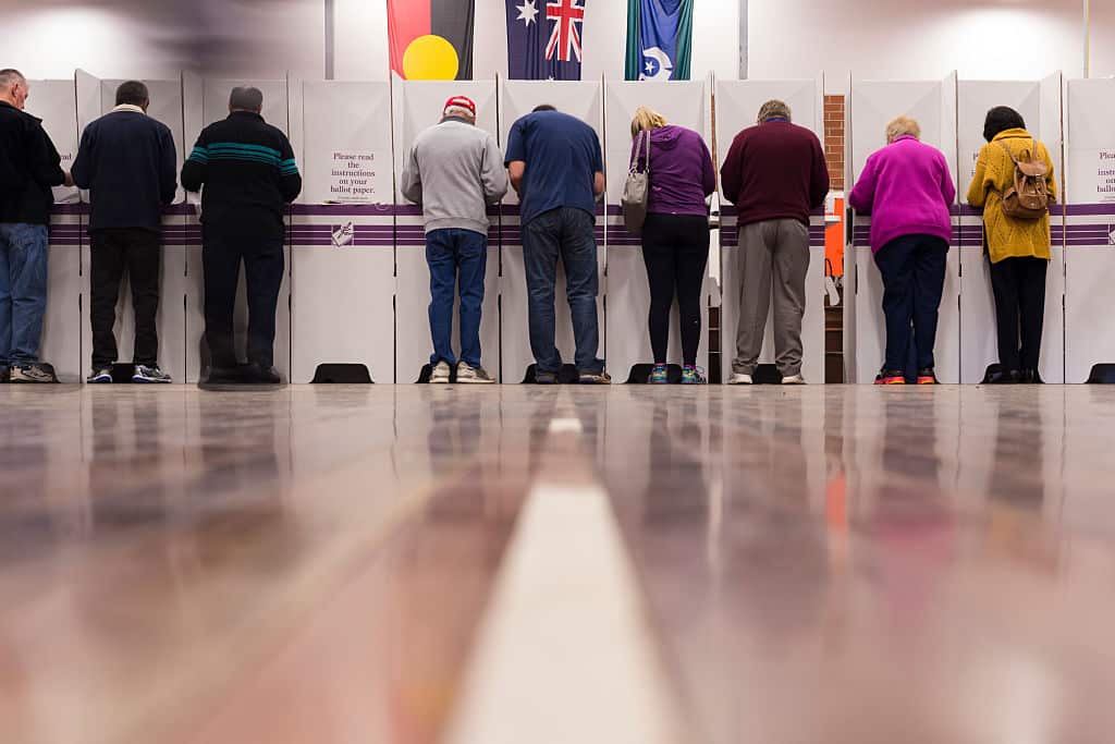Australians Head To The Polls To Vote