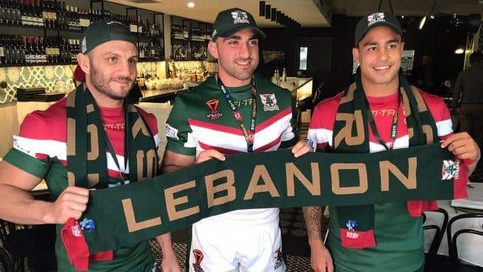 Lebanon team in Rugby League World Cup