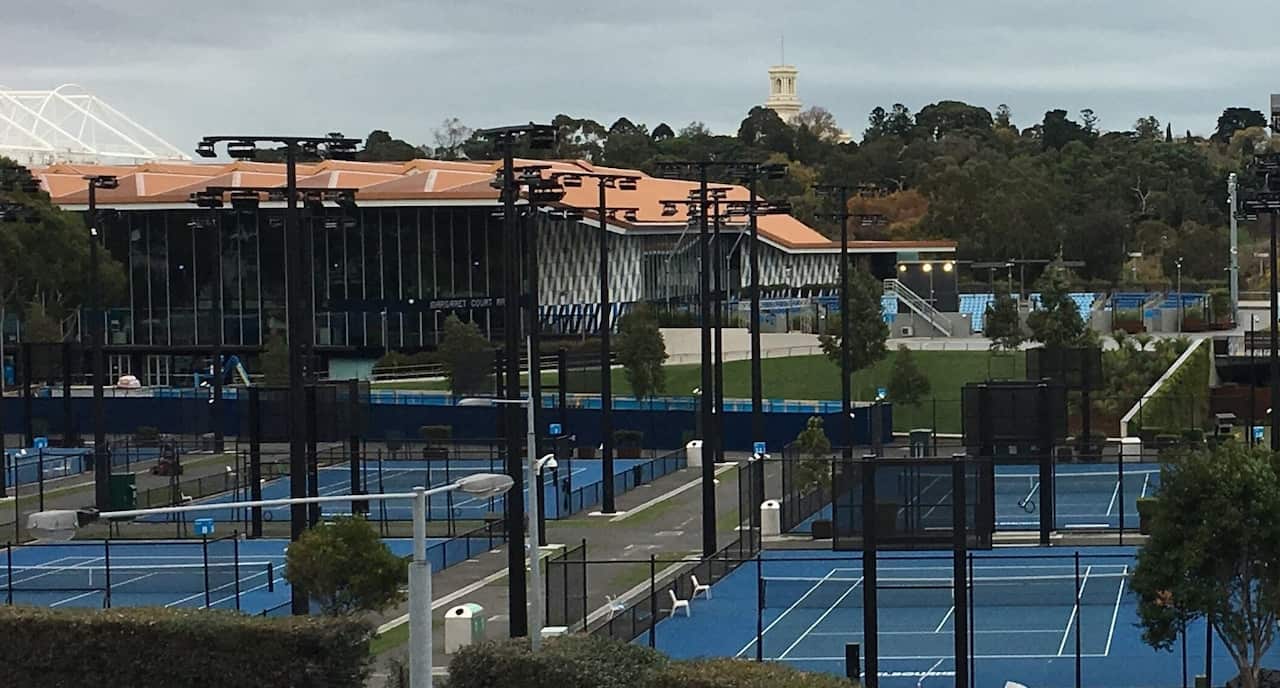 Melbourne Park home to the Australian Open
