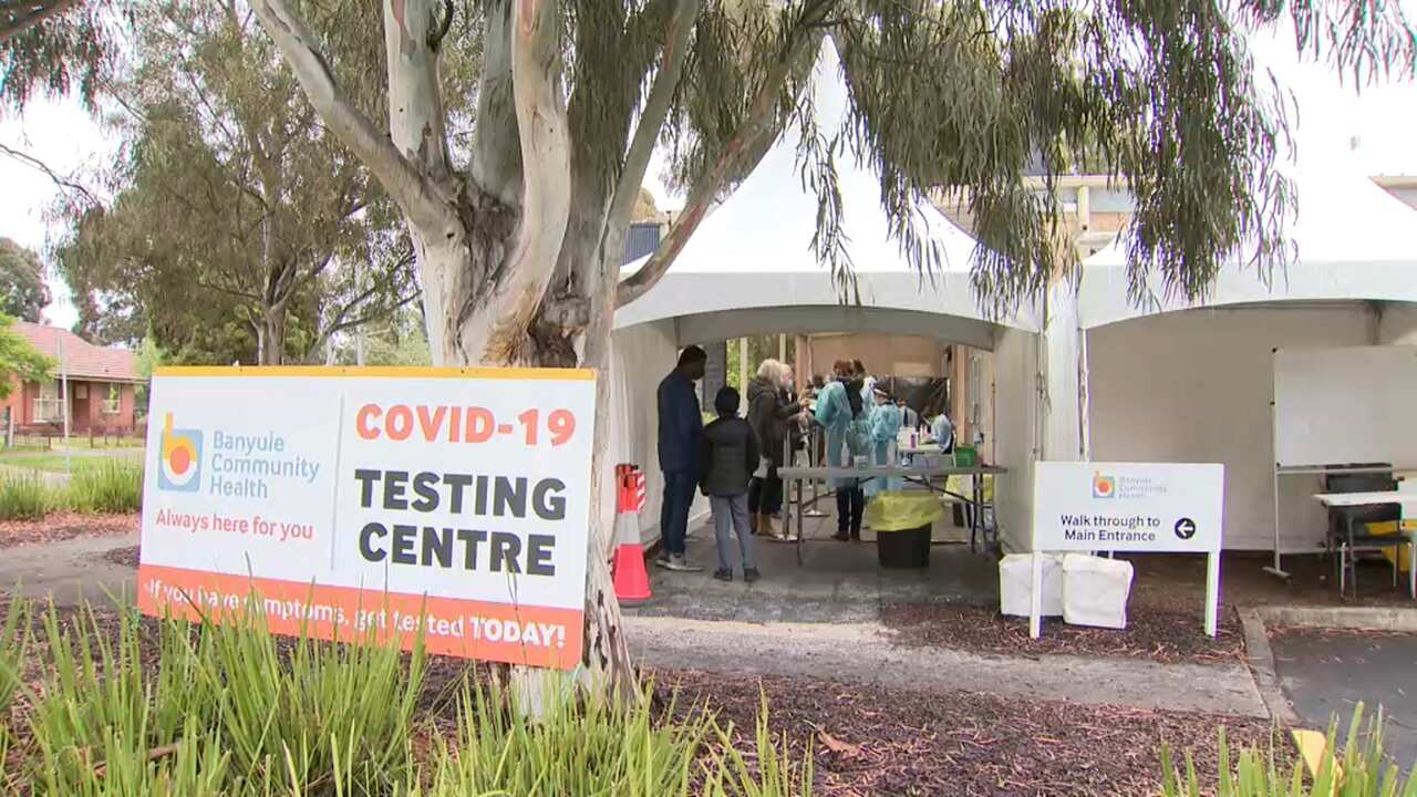 Covid test centre Melbourne