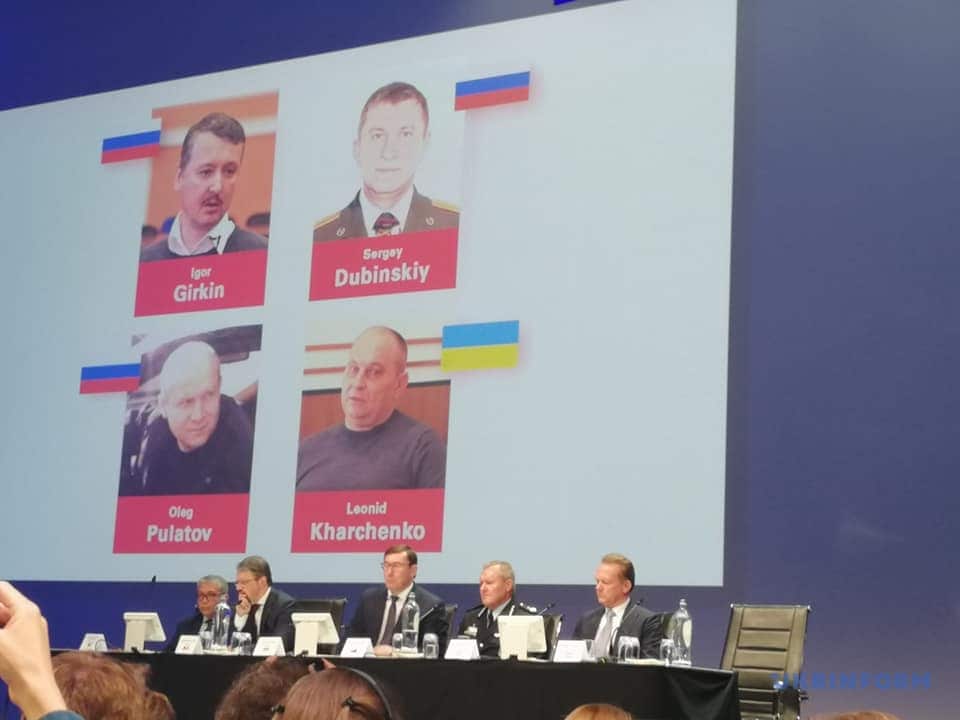 Four people to face murder charges over the downing of flight M-H-17.