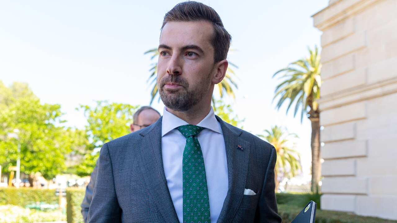 Newly elected Western Australia Liberal leader Zak Kirkup