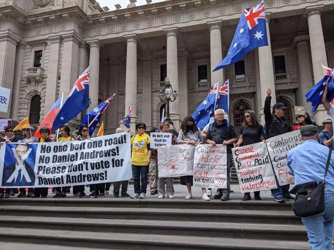 No One Belt One Rad campaign in Melbourne