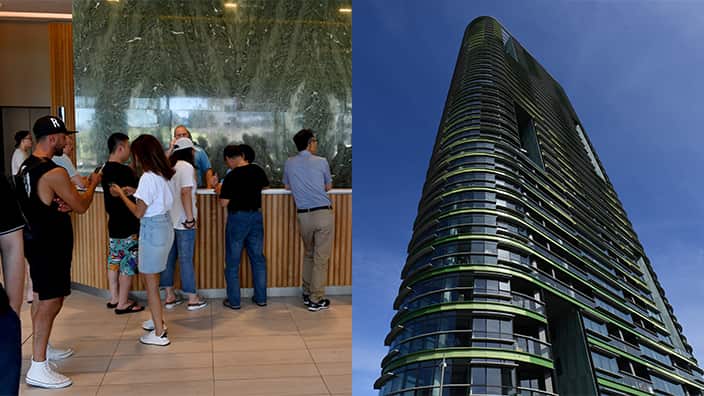 SYDNEY OPAL TOWER EVACUATION PRESSER