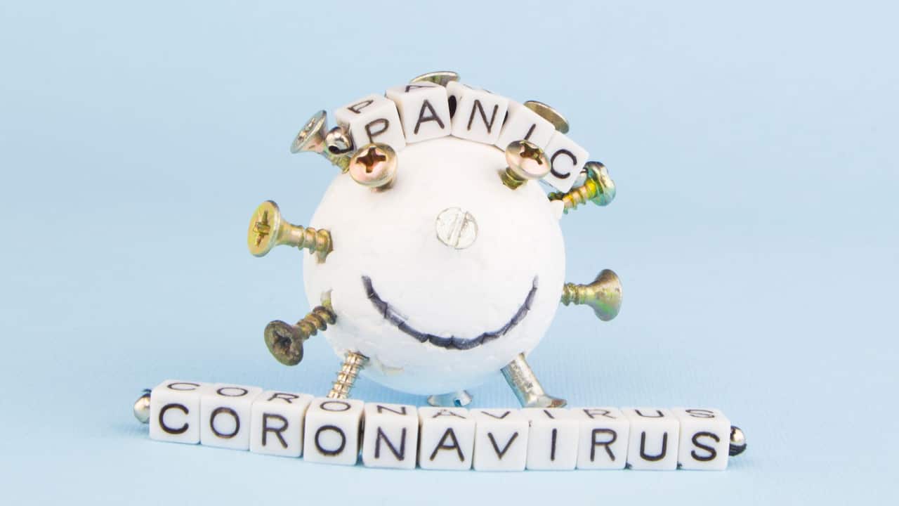 coronavirus panic stress ball