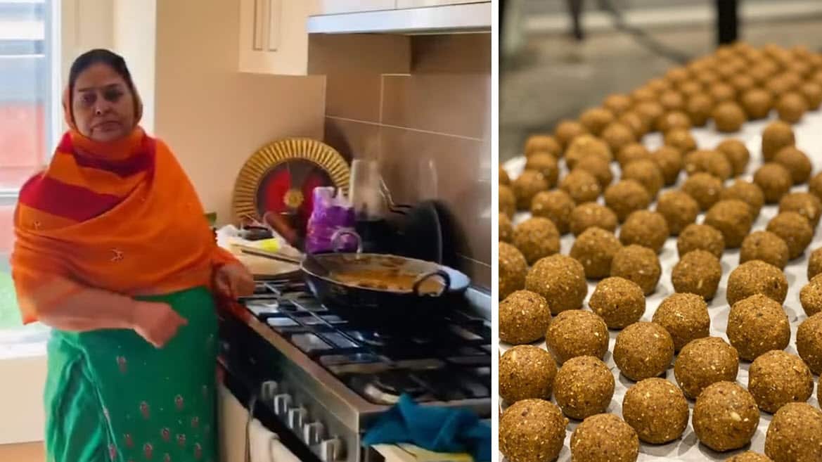 'Panjeeri' is a long-life sweet dish which is also considered a post-natal tonic in Punjabi culture.