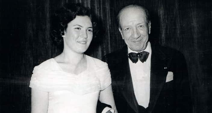 Paris 1953 Nelli Shkolnikova and  Jacques Thibaud