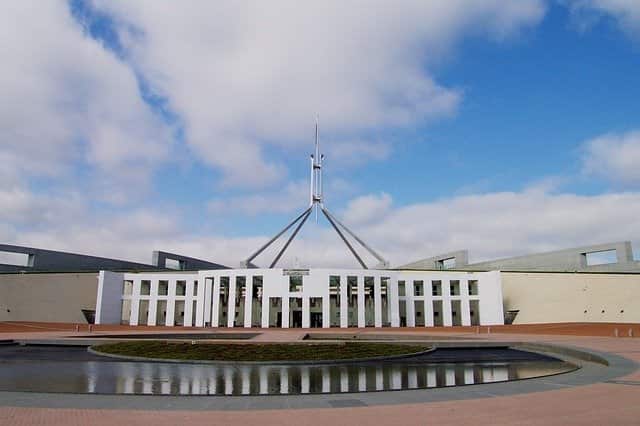 Australian Parliament House -Opposition to the Australian Government over the Migration Amendment Bill passed in the federal parliament