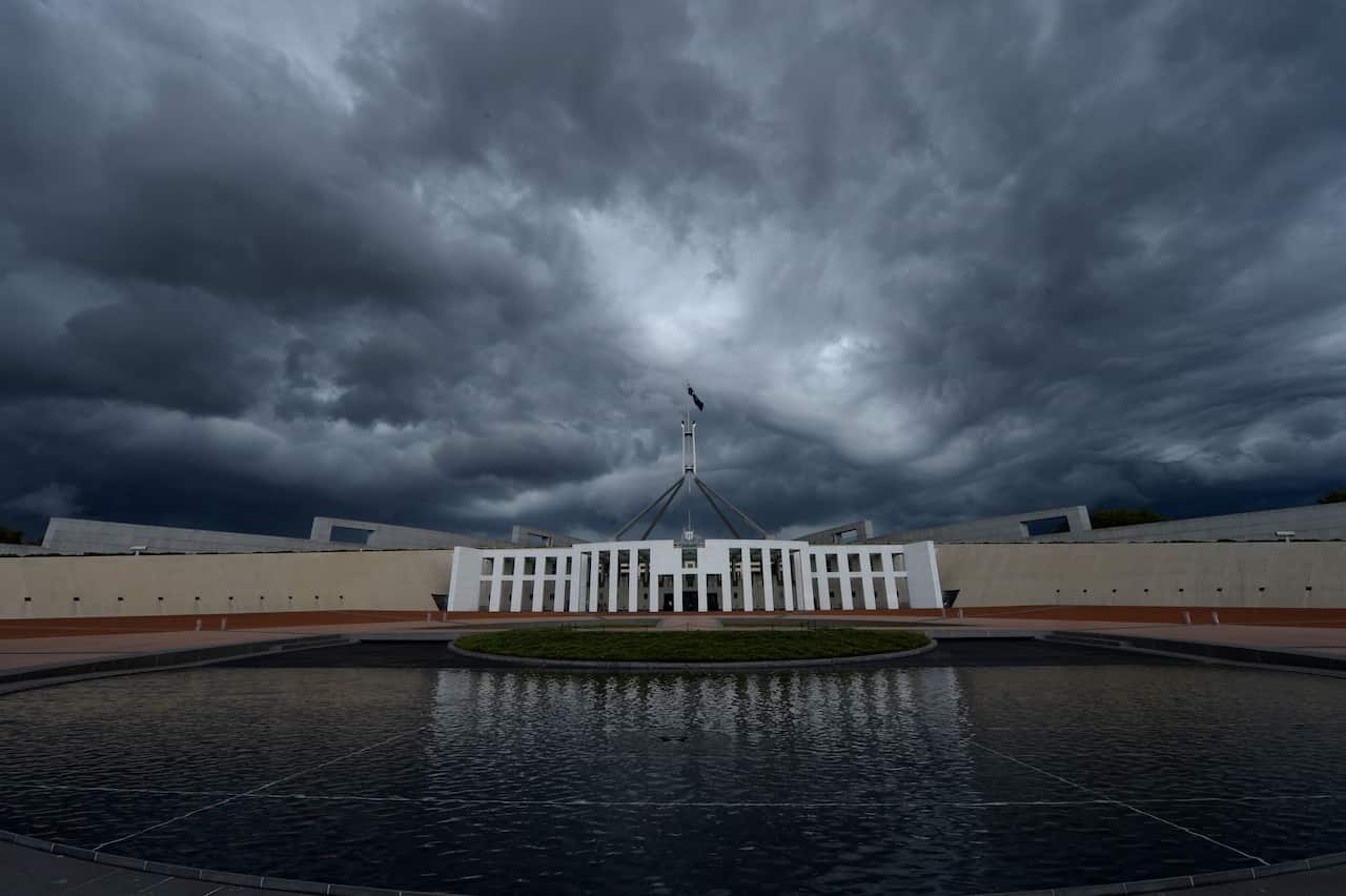 Parliament House in Canberra
