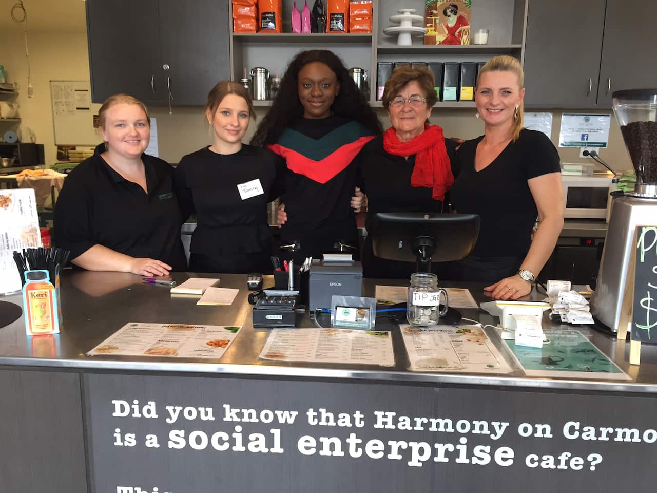 Pemba and her colleagues