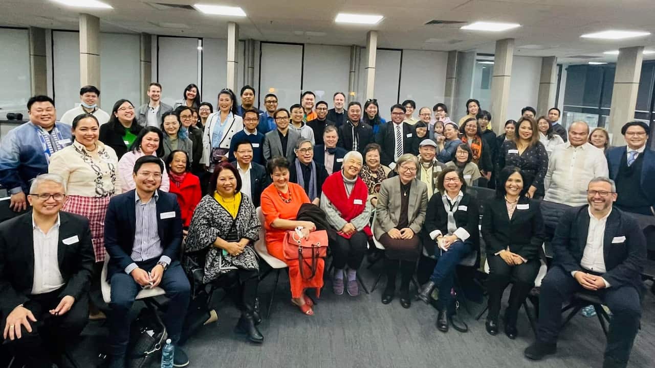 Attendees of the Signing Ceremony for the Philippines Studies Program, La Trobe University and Students Forum and Networking