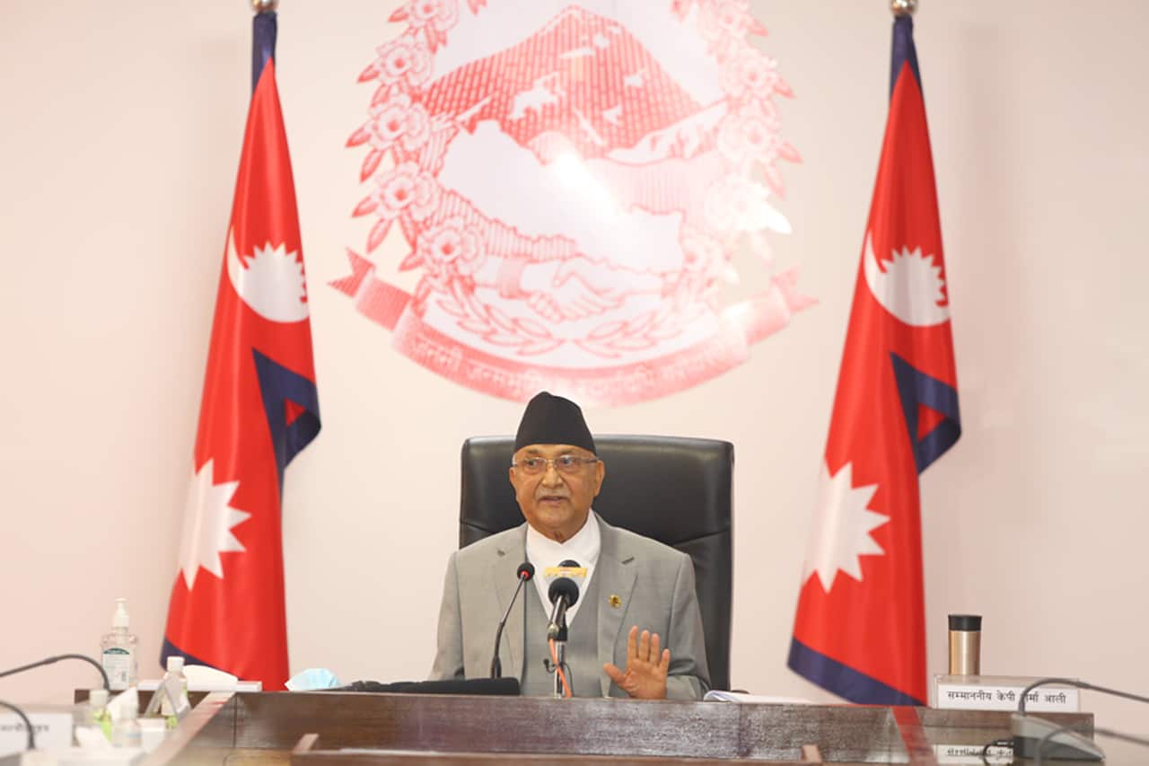 Nepal Prime Minister KP Sharma Oli