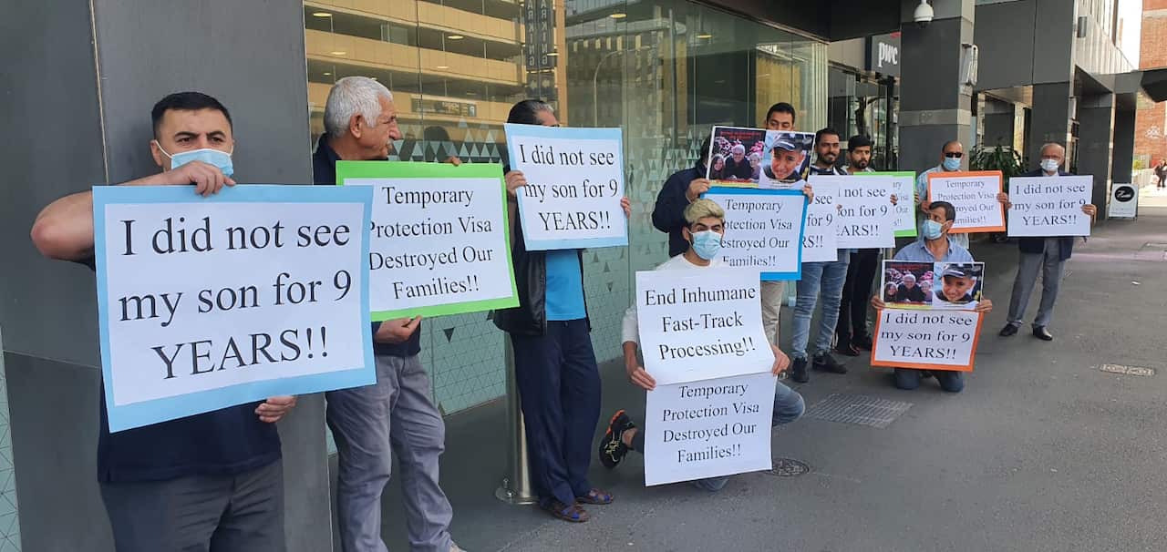 Refugees Protest Adelaide