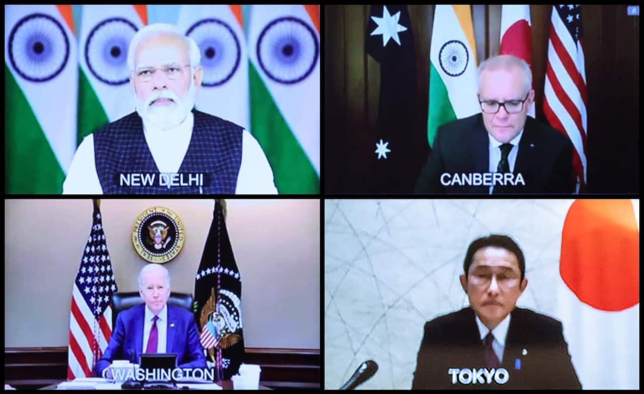 The Quad group has agreed the use of force like in Ukraine should not be allowed in the Indo-Pacific region.