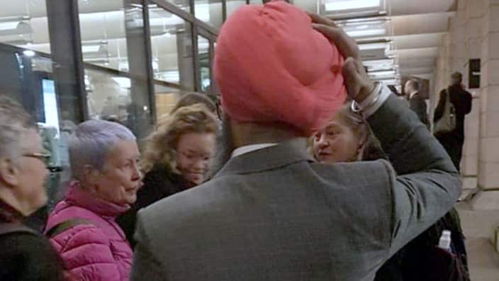 Ravneet Singh, Sikh turban