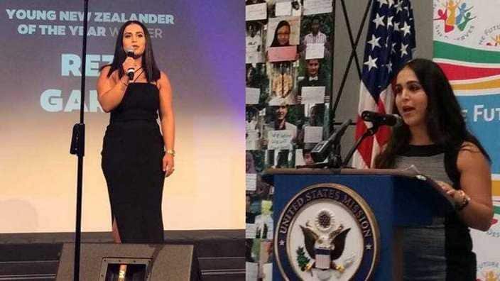 Rez Gardi Young New Zealander of the Year