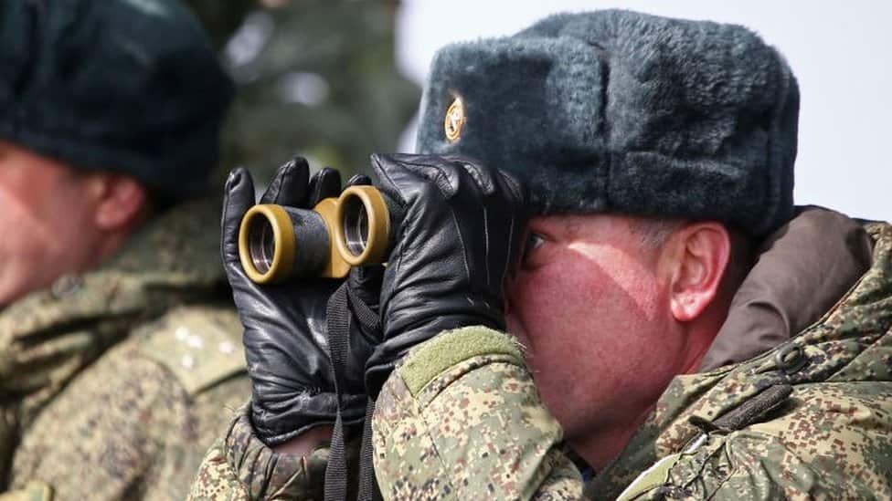 Russia has played down accusations of a military build-up near Ukraine's border.  