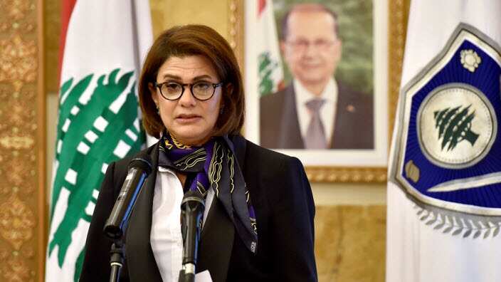 Newly appointed Minister of Interior in Lebanon Raya Hassan