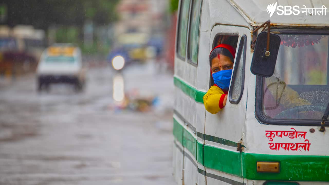 Nepali Kathmandu Public Transport Safa Tempo