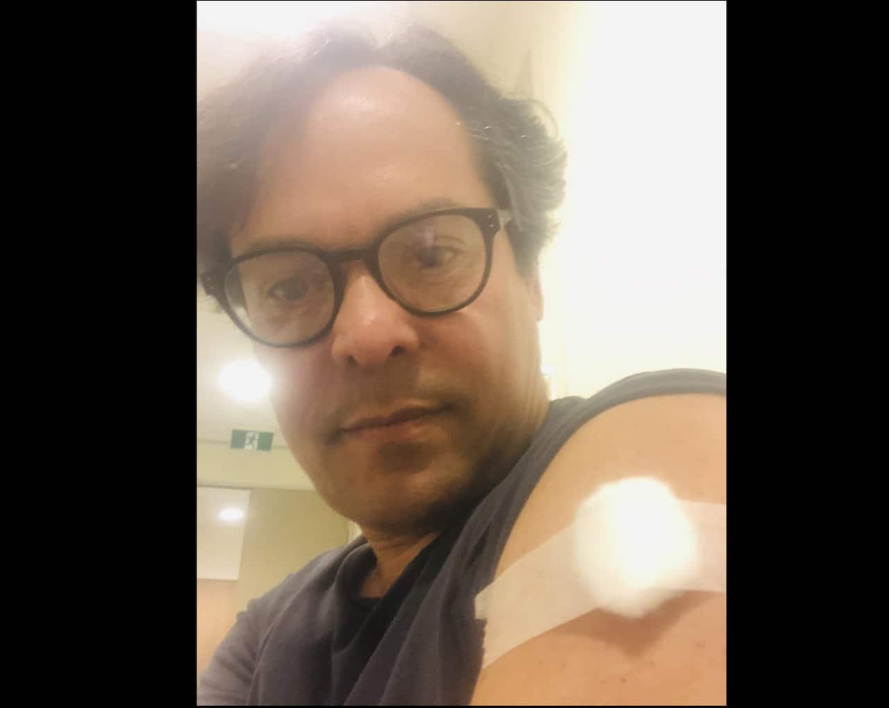 Vaccine trial volunteer