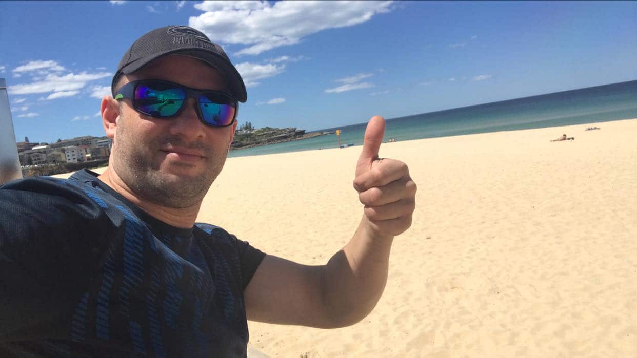 Chef Sergio Rivas Gutiérrez was determined to stay in Australia.