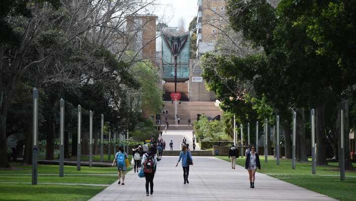 Students at the University of New South Wales