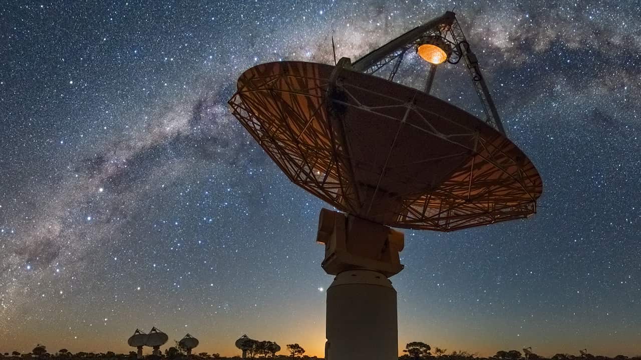 ASKAP telescope and Milky Way