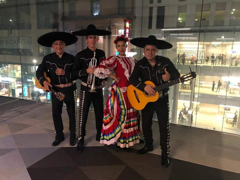 Ms Dacal's grandfather is a fan of mariachi music.