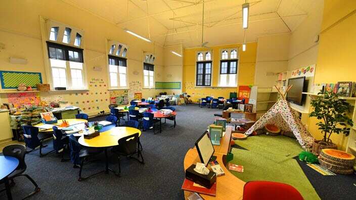A closed primary school in Melbourne's inner north